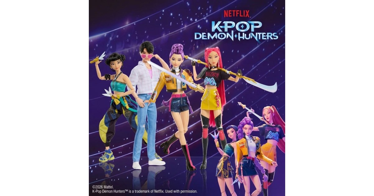 Mattel Muñeca de moda Kpop Demon Hunters HUNTR/X 