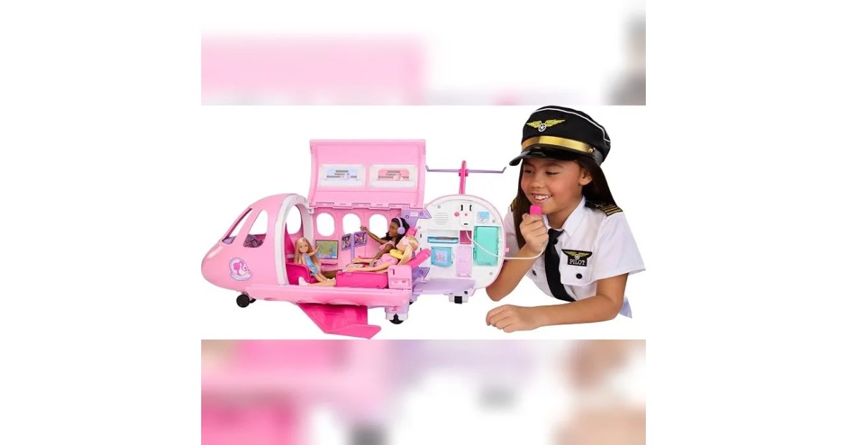 Barbie Dream Land Dream Plane - Juego de juguete con sonidos