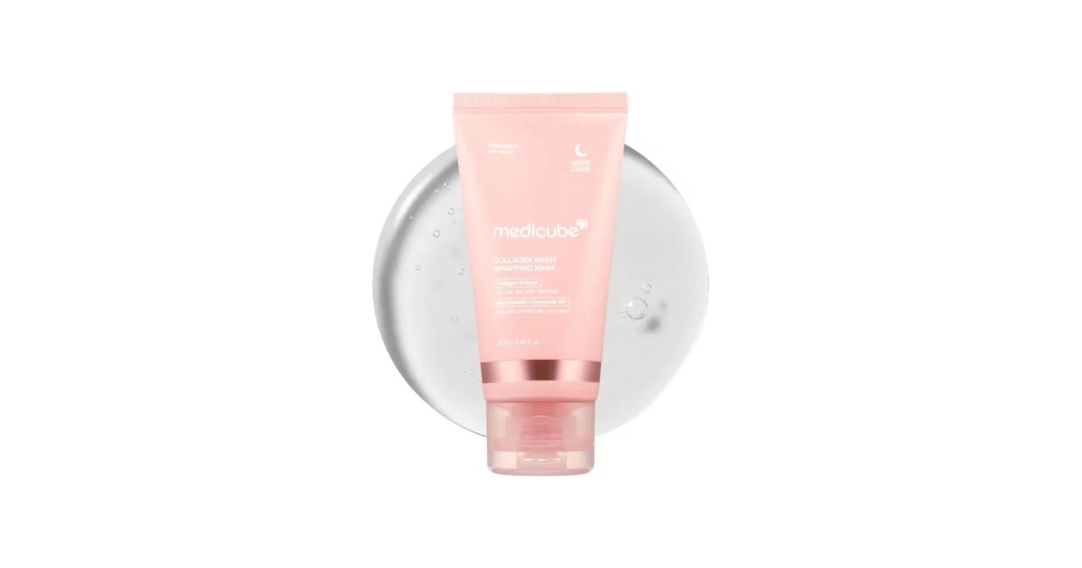 Mascarilla Nocturna de Colágeno Medicube Night Wrapping – Film Reafirmante 75ml