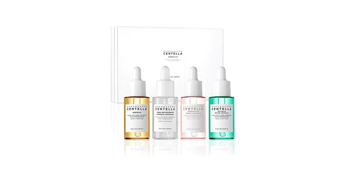 Kit Ampollas Skin1004 Centella – Madagascar 4 Tratamientos
