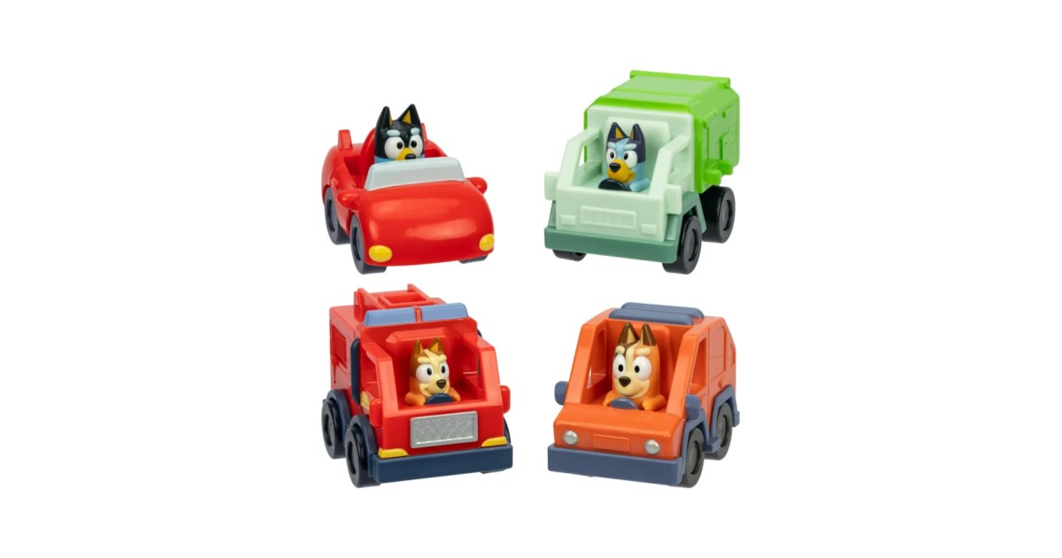 Set de Carros de Bluey