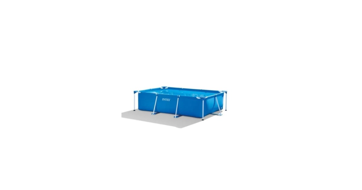 Piscina Rectangular Marco Metal 300x200x75cm