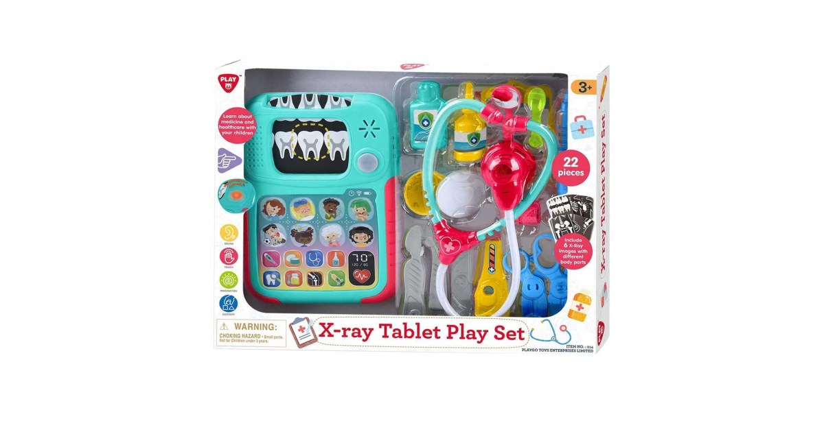 Set de Doctor Playgo con Tablet Rayos X 22 Piezas