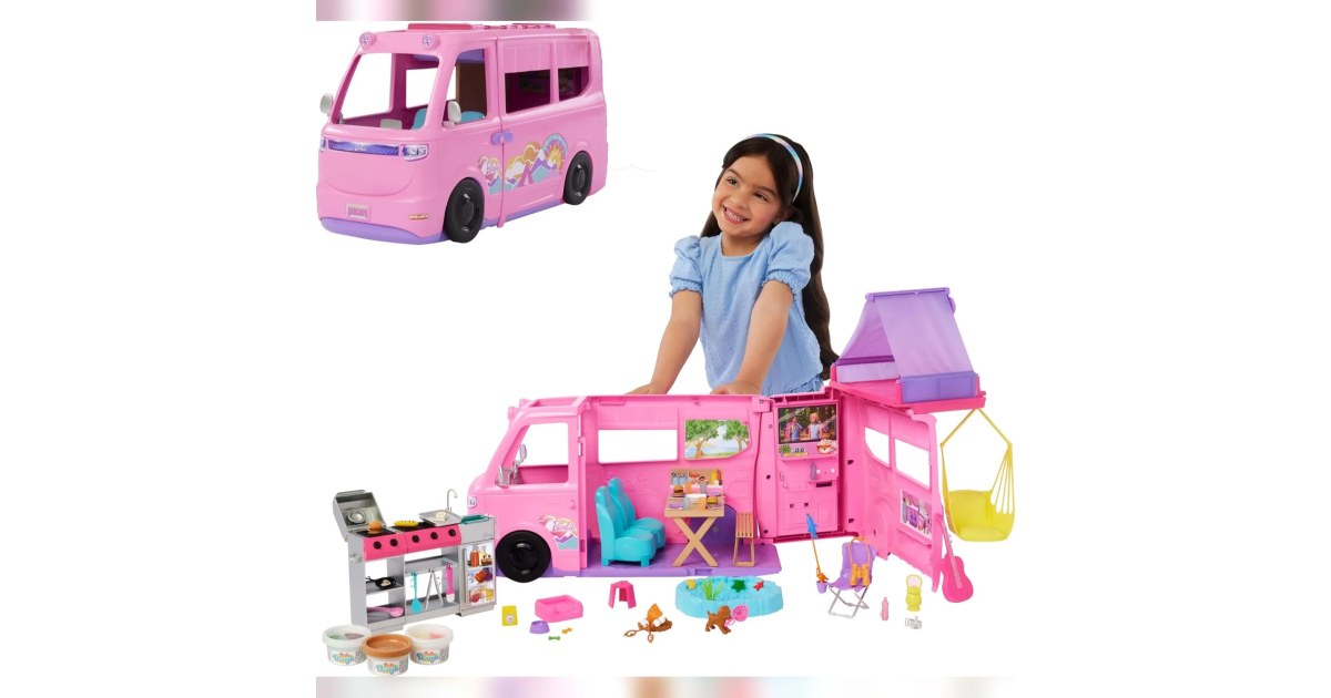 Barbie Camper de Ensueño 60Pzs 3a+